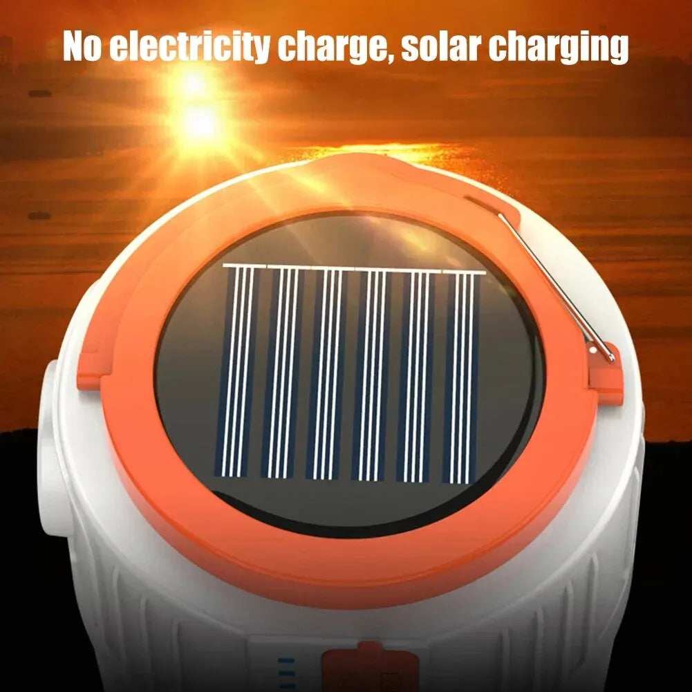 Solar Camping Light Power Bank