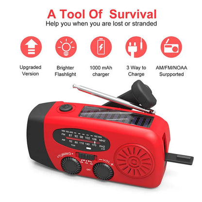 Portable Emergency AM/FM NOAA Radio